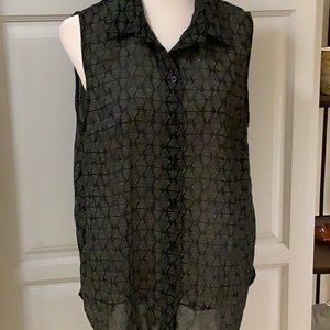H & M Woman’s black dress blouse